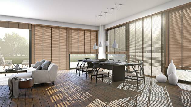STORES VENITIENS EN BOIS